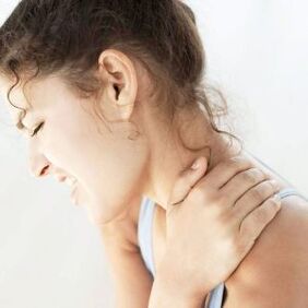 Severe pain in osteochondrosis of the cervical spine